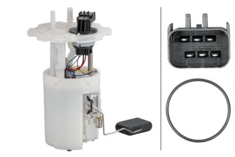 Електричний паливний насос (модуль) CHEVROLET AVEO / KALOS 1.2/1.4/1.5 01.05- HELLA 8TF358106741