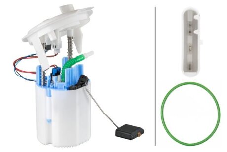 Електричний паливний насос (модуль) MERCEDES 123 (W123), 124 (W124), 190 (W201), C (W204), C T-MODEL (S204), E (W212), GLK (X204) 1.6-3.5 04.80-12.15 HELLA 8TF358146081