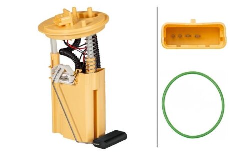 Електричний паливний насос (модуль) ALFA ROMEO MITO FIAT GRANDE PUNTO, PUNTO, PUNTO EVO, PUNTO EVO/HATCHBACK, PUNTO/HATCHBACK 1.3D/1.6D/1.9D 10.05- HELLA 8TF358146261