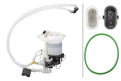 Електричний паливний насос (модуль) MERCEDES C (C204), C (W204), C T-MODEL (S204), CLS (C218), CLS SHOOTING BRAKE (X218), E (A207), E (C207), E (W212), E T-MODEL (S212), GLK (X204) 1.6-4.7 01.07- HELLA 8TF358146741