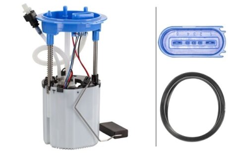 Електричний паливний насос (модуль) AUDI A3, TT SEAT ALTEA XL SKODA OCTAVIA II, SUPERB II, YETI VW GOLF VI 1.2-3.6 07.03-12.17 HELLA 8TF358146811