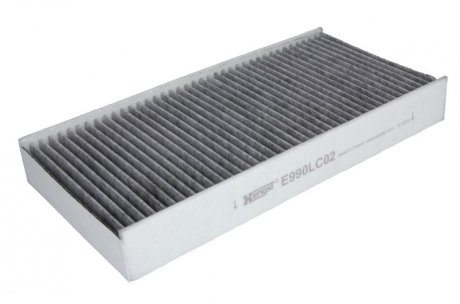 Фільтр салона вугільний Peugeot 407 1.6/1.8/2.0/2.0 HDI 04- HENGST FILTER E990LC02