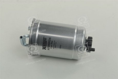 Фильтр топливный VAG Diesel (две трубки)) HENGST FILTER H70WK04 (фото 1)