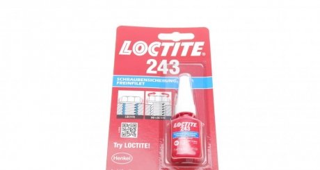 ЛОКТАЙТ 243 BC 5ML DE/FR Клей Henkel 1370555 (фото 1)