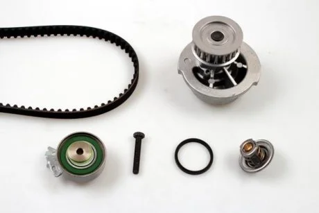 Комплект ГРМ (ремінь + ролик + водяний насос) CHEVROLET CORSA OPEL ASTRA F, ASTRA F CLASSIC, ASTRA F/KOMBI, ASTRA G, ASTRA G/KOMBI, COMBO/MINIVAN, CORSA A, CORSA A TR 1.2/1.4/1.6 08.79-04.05 HEPU PK03121TH