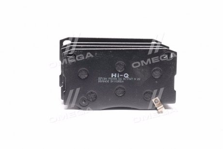 Колодка тормозов. диск. HYUNDAI HD65/72 передн. (выр-во) Hi-Q (SANGSIN) SP1080 (фото 1)