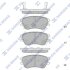 Колодки гальмівні передні Hyundai Atos (-03) (SP1149) HI-Q SP1149
