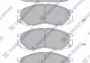 Комплект гальмівних колодок з 4 шт. дисків SP2011