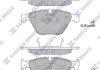 Комплект гальмівних колодок з 4 шт. дисків SP2163