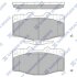 Колодки тормозные передние Toyota HiLux VI (N1)(-06) Hi-Q (SANGSIN) SP4245 (фото 1)
