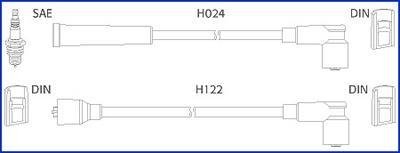 Комплект электропроводки HITACHI 134347