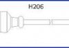 HITACHI CITROEN К-кт высоковольтных проводов Berlingo,C3,ZX,Peugeot 206,Partner 1.1/1.6 134497