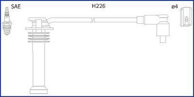 Комплект электропроводки HITACHI 134672