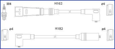 Комплект електропроводки HITACHI 134701 (фото 1)