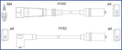 Комплект электропроводки HITACHI 134716 (фото 1)