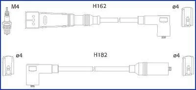 Дроти запалення, набір HITACHI 134785
