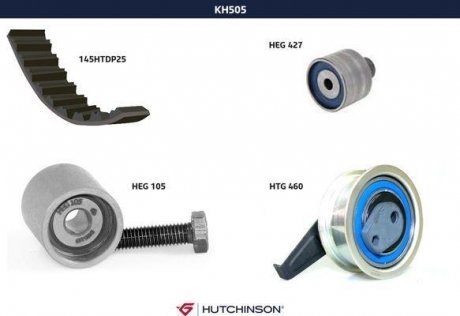 Ремінний комплект HUTCHINSON KH 505
