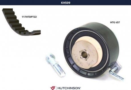 Ременный комплект HUTCHINSON KH509 (фото 1)