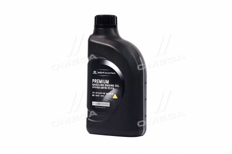 Масло моторное hyunda premum gasolne 5w20 sl gf-3 (1л) (вир-во Mobis) Hyundai/Kia/Mobis 0510000121