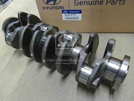 Коленвал 2.0 CRDI D4EA 113 л.с.,2.2 D4EB,2.0 CRDI D4EA 140 л.с. HYUNDAI i-30 07-12,Santa Fe 04-09,Tr Hyundai/Kia/Mobis 2311027420
