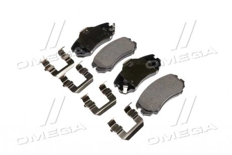Комплект тормозных колодок, дисковый тормоз Hyundai/Kia/Mobis 581011FE01 (фото 1)