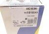 Комплект гальмівних колодок (дискових) ICER 141816-203 (фото 3)