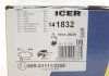 Комплект тормозных колодок (дисковых).) ICER 141832 (фото 12)
