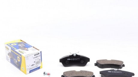 Комплект тормозных колодок, дисковый тормоз ICER 181451-700 (фото 1)