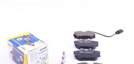 Комплект гальмівних колодок (дискових) ICER 181614-700 (фото 1)
