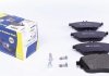 Комплект гальмівних колодок (дискових) ICER 182061 (фото 1)