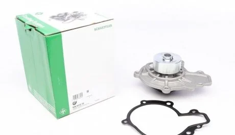 Насос охолоджуючої рідини, з ущільненням CHEVROLET CAPTIVA, CRUZE, EPICA, LACETTI, NUBIRA, OPEL ANTARA A 2.0D 01.05- INA 538 0312 10 (фото 1)