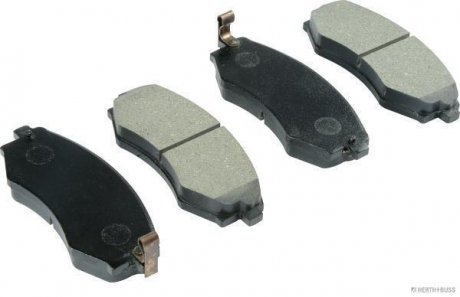 Гальмівні колодки, дискове гальмо (набір) JAKOPARTS J3600517