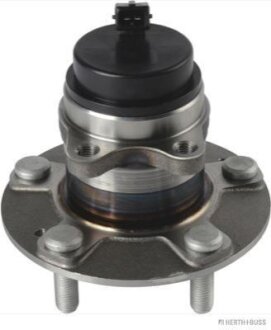 Комплект підшипника колеса задн Лів/Прав (із маточиною) (30x139x86) HYUNDAI IX20 KIA SOUL I, VENGA 1.4-1.6D 02.09-07.19 JAKOPARTS J4710550 (фото 1)