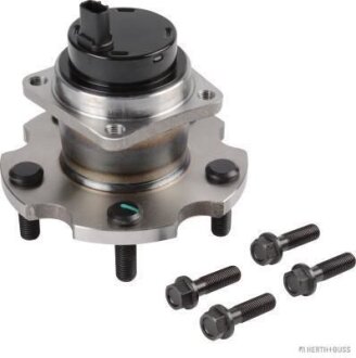 Комплект підшипника колеса задн Лів/Прав (із маточиною) (30x140x58) TOYOTA AVENSIS 2.2D 07.05-11.08 JAKOPARTS J4712176 (фото 1)