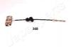 MAZDA Трос ручн.тормоза передн.323 89- JAPANPARTS BC340 (фото 1)