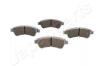 Колодки гальмівні CITROEN P. BERLINGO/C2/C4/DS3/XSARA 96- JAPANPARTS PA0051AF (фото 2)