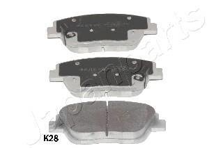 Колодки гальмівні KIA P. OPTIMA 12- JAPANPARTS PA-K28AF (фото 1)