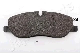 Гальмівні колодки, дискове гальмо (набір) JAPANPARTS PA-L01AF