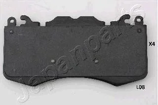 Гальмівні колодки, дискове гальмо (набір) JAPANPARTS PA-L08AF