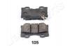 NISSAN Колодки тормозные задн.370Z,Infiniti G37 07- JAPANPARTS PP-105AF (фото 1)