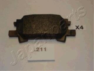 TOYOTA Тормозные колодки задн.Lexus RX300 03- JAPANPARTS PP-211AF