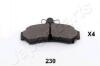 TOYOTA Тормозные колодки задн.Camry 2.5/3.5 11- JAPANPARTS PP-230AF (фото 1)