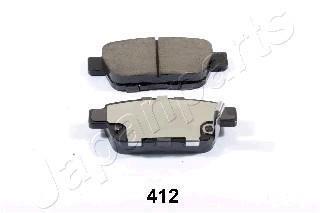 Комплект тормозных колодок JAPANPARTS PP-412AF
