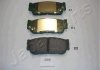 JAPANPARTS KIA Тормозные колодки задн.SsangYong Kyron,Sorento 02- PP-S02AF