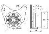 Устройство для натяжения ремня, ремень ГРМ JAPKO 45501 (фото 2)