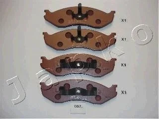 Колодки гальмівні дискові Jeep Cherokee 2.5 (96-99),Jeep Cherokee 2.5 (90-96) (JAPKO 50057