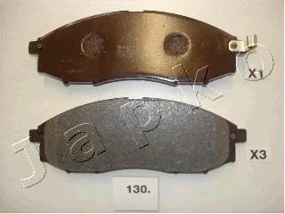 Тормозные колодки, дисковый тормоз (набор) JAPKO 50130