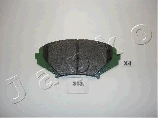 Тормозные колодки, дисковый тормоз (набор) JAPKO 50313 (фото 1)