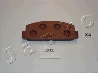 Тормозные колодки, дисковый тормоз (набор) JAPKO 51502