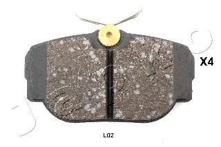 Тормозные колодки, дисковый тормоз (набор) JAPKO 51L02 (фото 1)